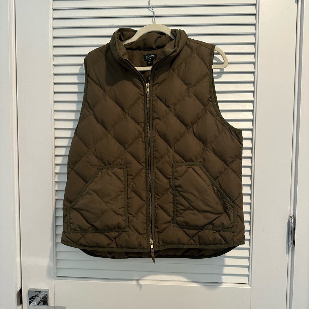 J. Crew Military Green Outerwear